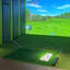 Tapis de jeu de bunker de golf 16 po x 8 po x 2,5 po Pratique réaliste de l'écaillage du sable, 2 en 1 simulant le véritable terrain de golf, simulateur de golf 18759