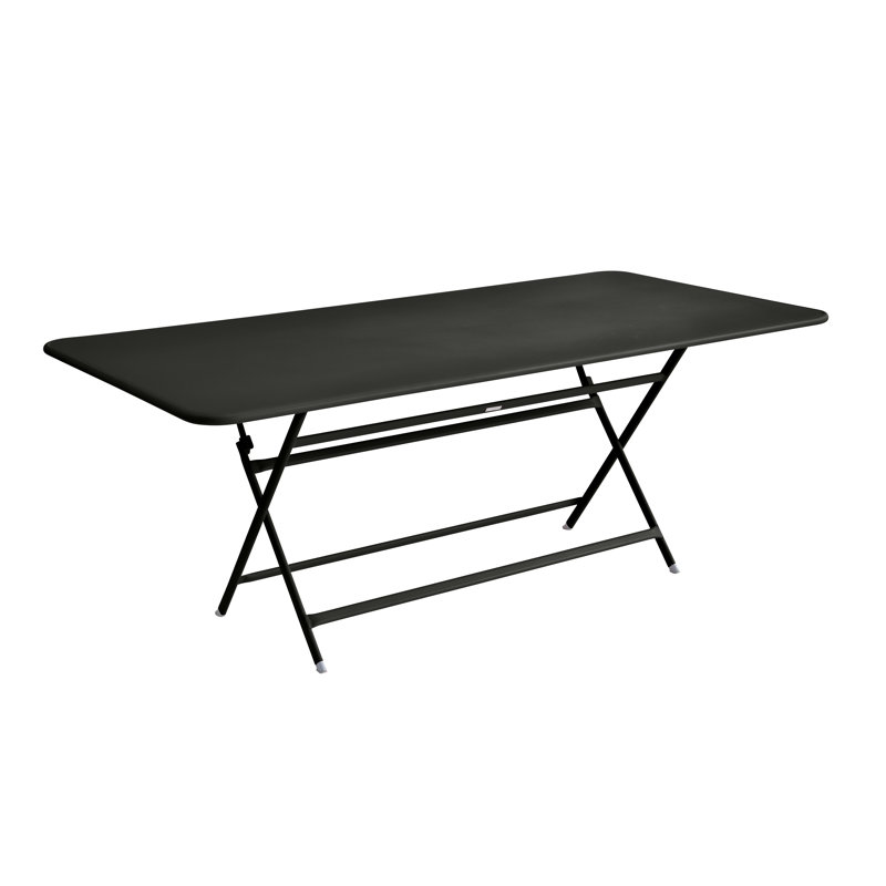 Caractere Outdoor Dining Table, Storm Gray