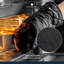Deluxe Professional Black Single Oven Glove