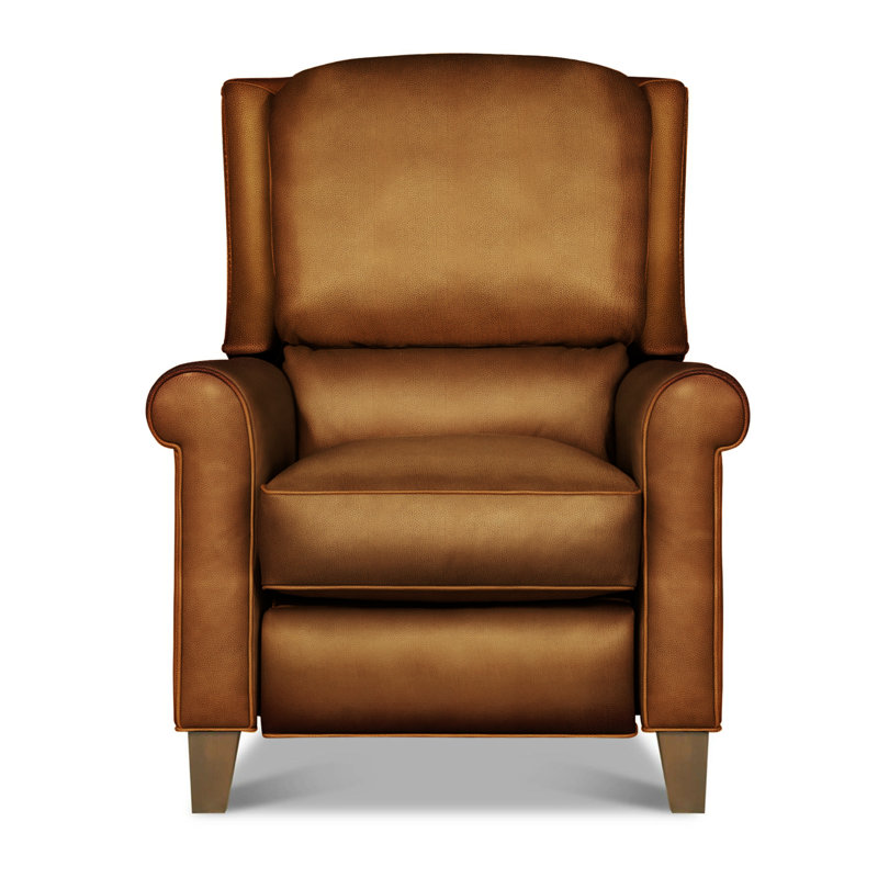 Gabriella Recliner, Cognac (Maestro Artisano), Ash Honey