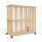 Large 2-Tier Wooden Cat House with Wheels-563779148