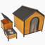 Niche pour chien XPT088