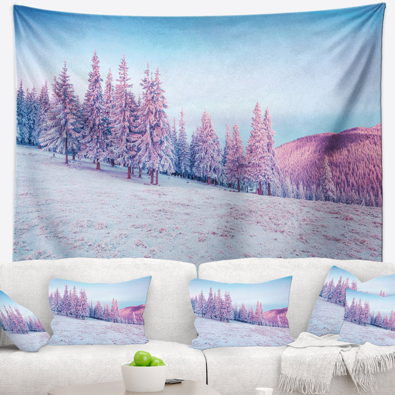 Polyester Tapestry, 78" H x 92" W