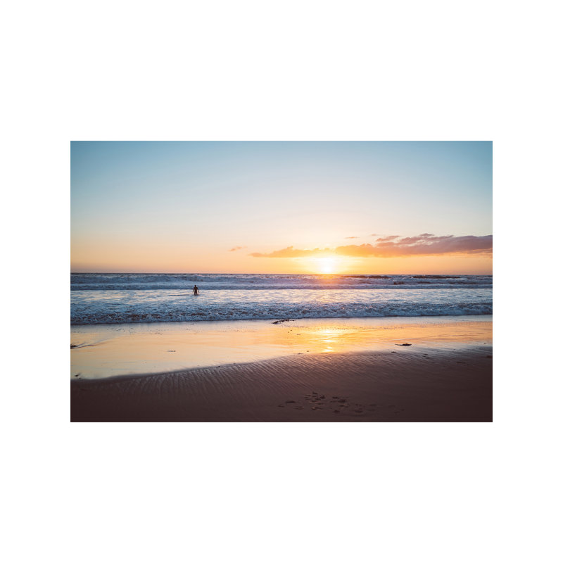 Venice Beach Surfer III - Wrapped Canvas Print, 66.04cm H x 101.6cm W x 3.81cm D