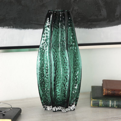 Dwyer glass table vase
