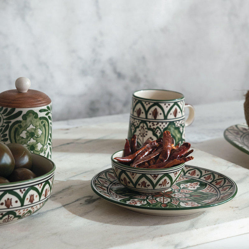 Botanical Bliss Stoneware Plates