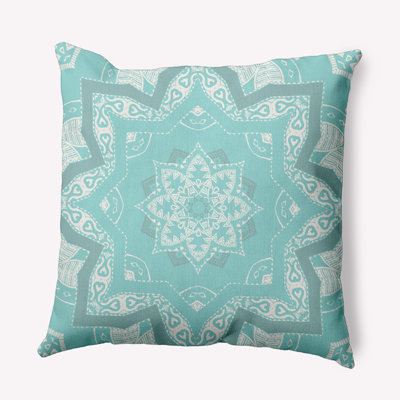 Housse de coussin intérieur / extérieur en polyester Happy Hippy