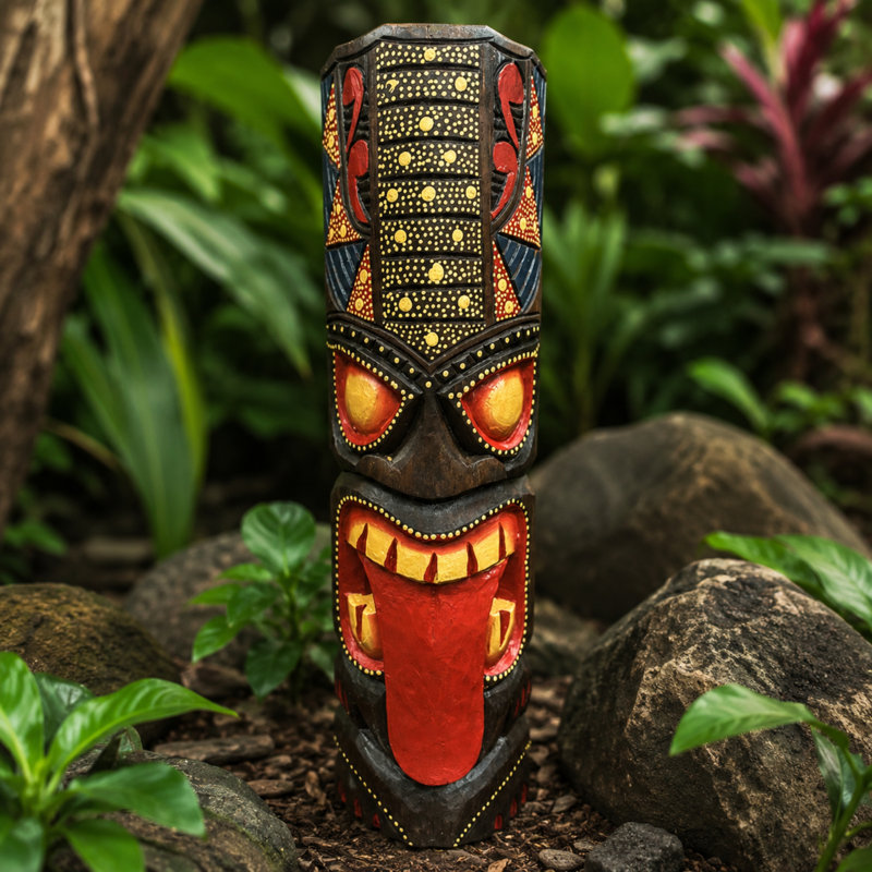 Masque tiki 20 po
