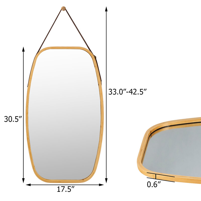 Anglin Rectangle Mirror, 33" x 17.5"