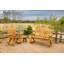 Table de bout en bois massif Lamm