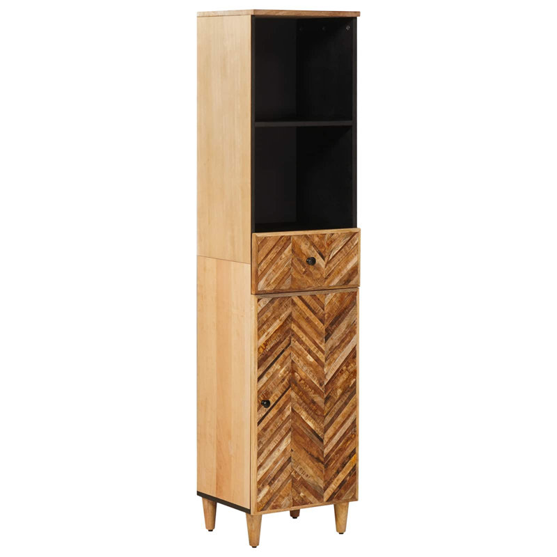 Solid Wood Bathroom Cabinet