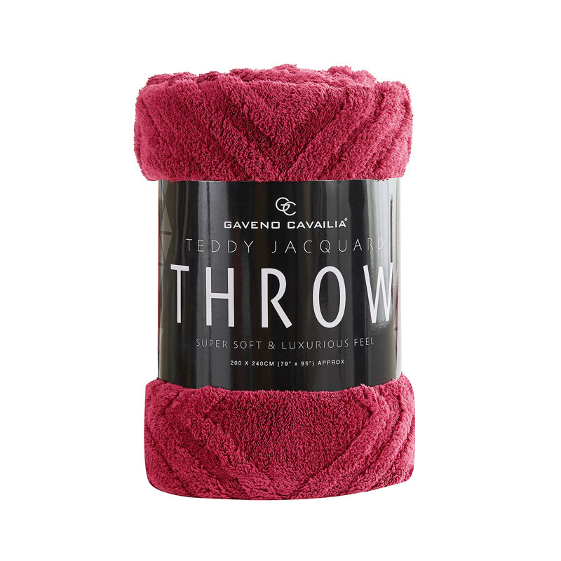 Standard Throw Blanket, Winter Berry, 180 cm L x 130 cm W