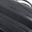 14 "/ 20" / 24 "/ 28" 4 pièces / ensemble dans une valise à roulettes en PP, une valise de transport, une tringle en fer, une serrure à mot de passe à combinaison, un étui à cosmétiques de 14 po (noir)