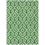 Tapis intérieur / extérieur ivoire lavable géométrique 10 pi x 14 pi