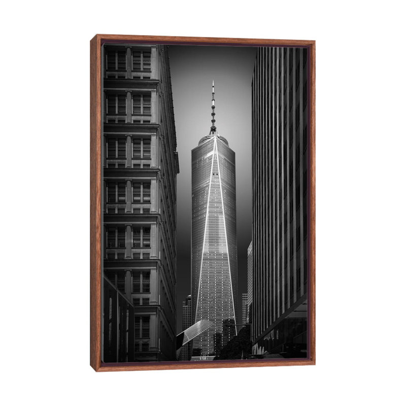 Resurrection - New From Old by Daryll Williams - Floater Frame Print on Canvas, 101.6 cm H x 66.04 cm W, Brown Floater Frame