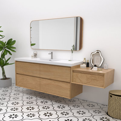 Ensemble de meuble-lavabo flottant 72 po Mellani