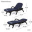 Chaise longue d'extérieur en osier avec coussin, chaise longue résistante aux intempéries-1215336720-1215336721