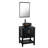 24'' Narrow Depth Single Bathroom Vanity Set with Mirror-52443436