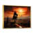 Gold Floater Framed