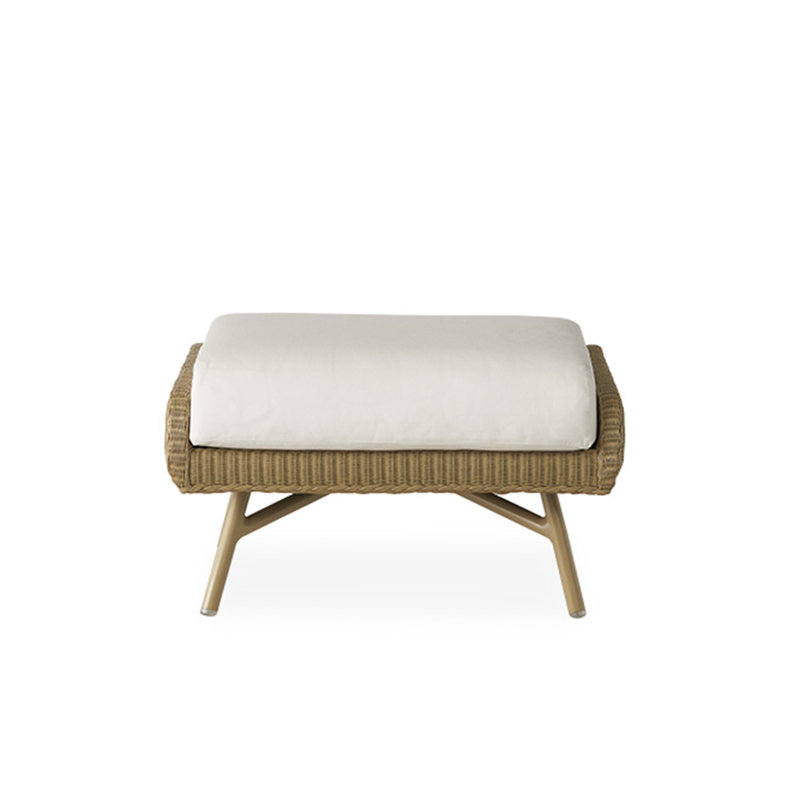 Essence Outdoor Ottoman, Mink, Bright Side Fog