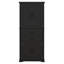 Grande armoire de rangement, armoire de rangement autoportante avec portes, tablette réglable et 2 tiroirs-2118344088