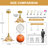 1-Light Modern Flower Glass Pendant Lights Kitchen Island For Bedroom Hotel Farmhouse Entryway Dining Room-1894502679