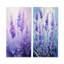 Lavande Serenity IV - ensemble de 2 décorations murales florales-341555458-341555457