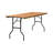 Wood Folding Training And Event Table,Folding Table With Smooth Clear Coated Finished Top