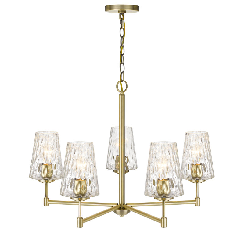 Lustre cylindrique unique à 5 lumières Tseng