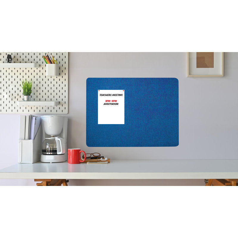 Panneau d'affichage sans cadre, Rayon, H 18 po x l 24 po, Wedgewood
