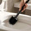 Harbour Housewares - Wall-Mounted Toilet Brush & Holder - Pack of 4-126039205