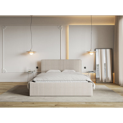 Angeleen Upholstered Ottoman Storage Bed