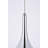 Carilyn 1 - Light LED Teardrop Pendant-743247130