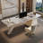 70.87"Light Luxury High-End Sintered Stone Rectangular Office Desk-118323113