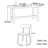 Modern wide dining table-558336328