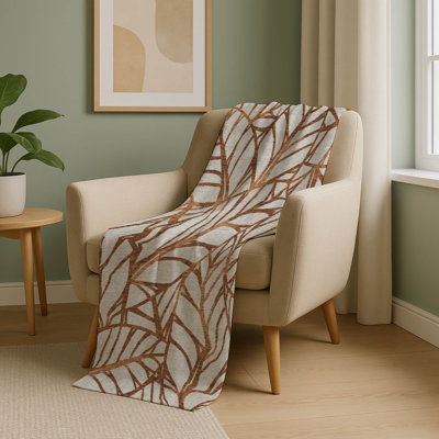 Jeté floral Addison Sherpa ASB741