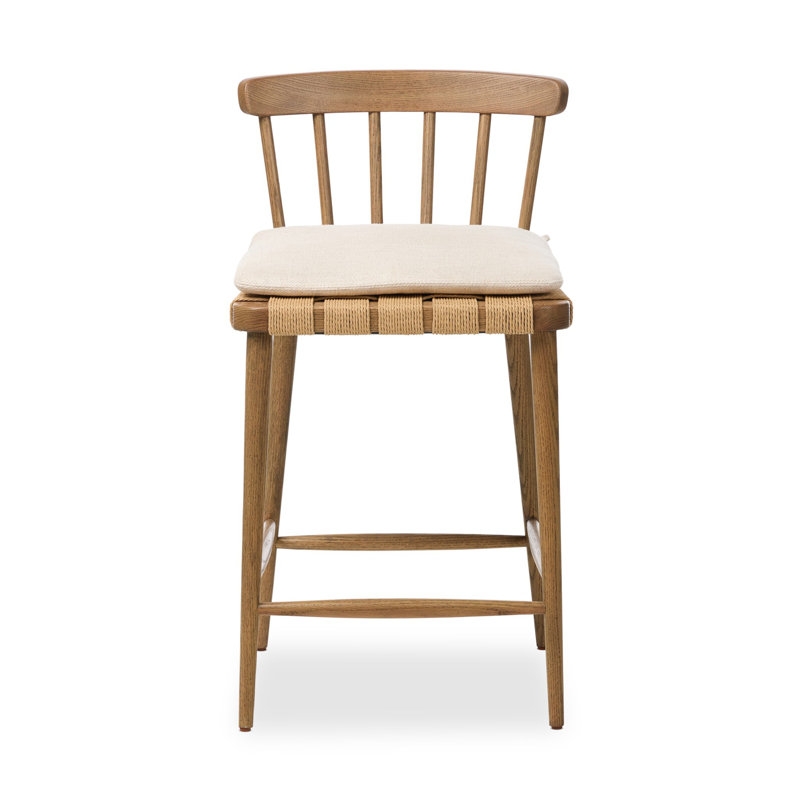 Kershaw Stool With Cushion-Dover Crescent-Counter