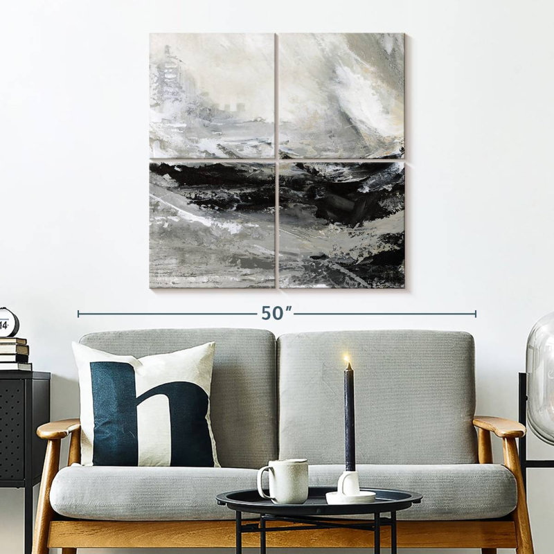 Tempête de Bay City, H 32 po x l 32 po