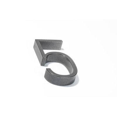 12cm H Stainless Steel House Letter