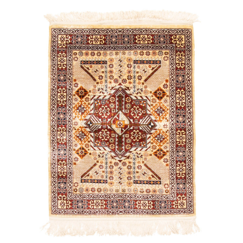 Hereke Khaki Rug 2'4" x 2'11"