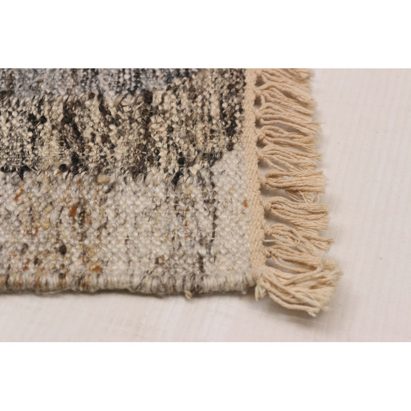 Ankara FW Grey Kilim 5'3" x 7'5"