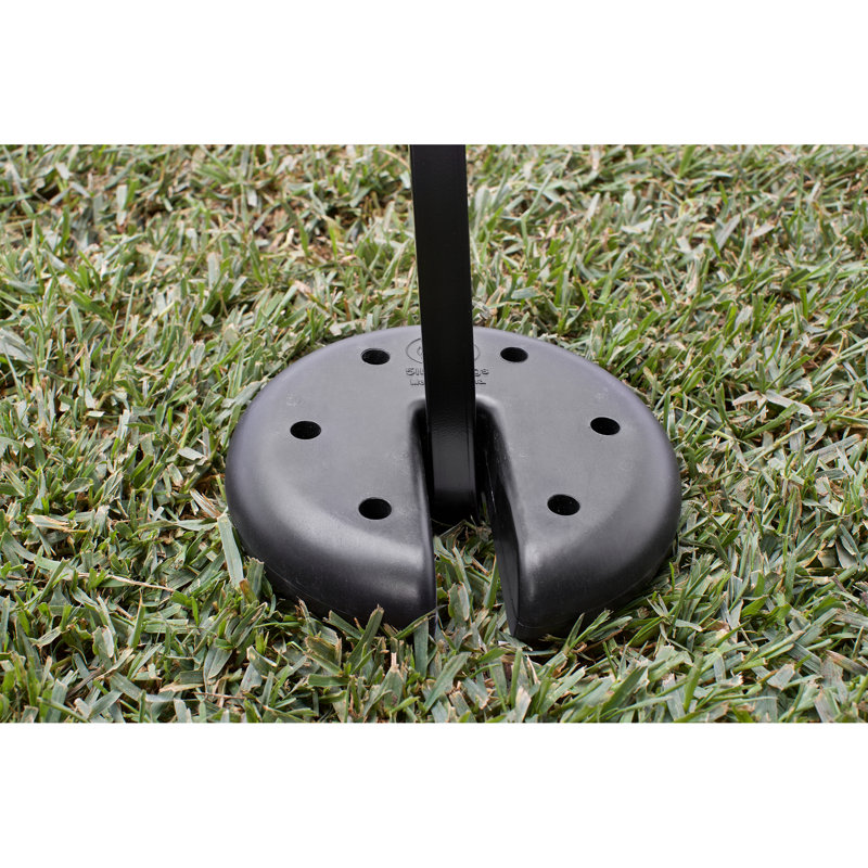 Black Heavy Duty Cement Canopy Weight Plates Set of 4