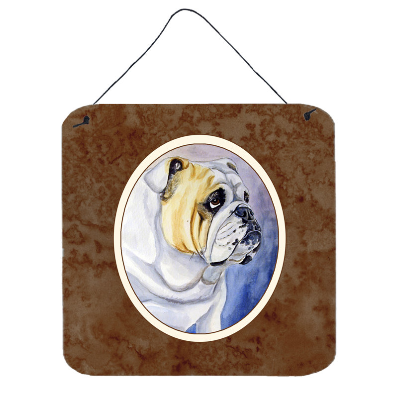 Décoration murale english bouledogue