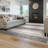 Migliore Osian Modern Striped Ombre Soft High-Low Blue Gray Charcoal Area Rug-109427021