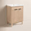 Ensemble de meuble-lavabo simple 24 po Dansfield-235260429-235260426