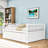 Marlar 3 Drawers Wooden Daybed with Trundle-1905801549-1905801548