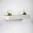 Fenimore Rustic Whitewashed Distressed Floating Wall Shelf-1530790278