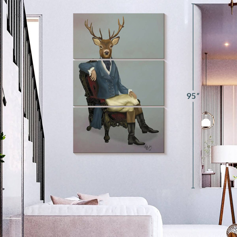 Brampt Distinguished Deer Full, 23'' H x 14'' W