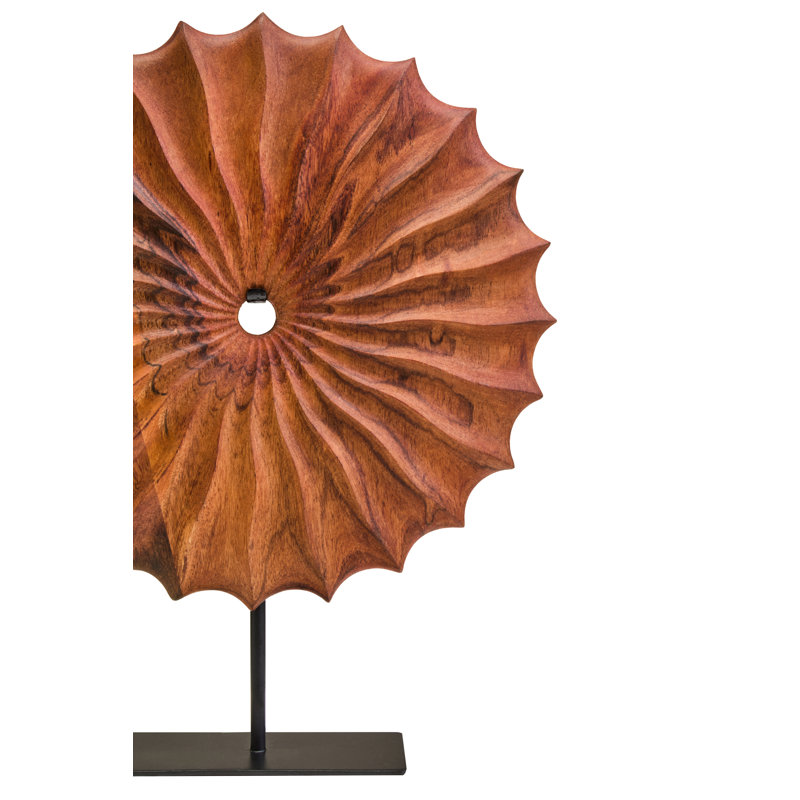Emiliana Solid Wood Figurine / Sculpture Decorative Object