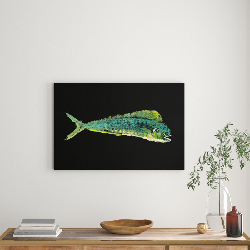 Dorado 1 Piece Wrapped Canvas Painting, 61cm H x 91cm W x 3.81cm D